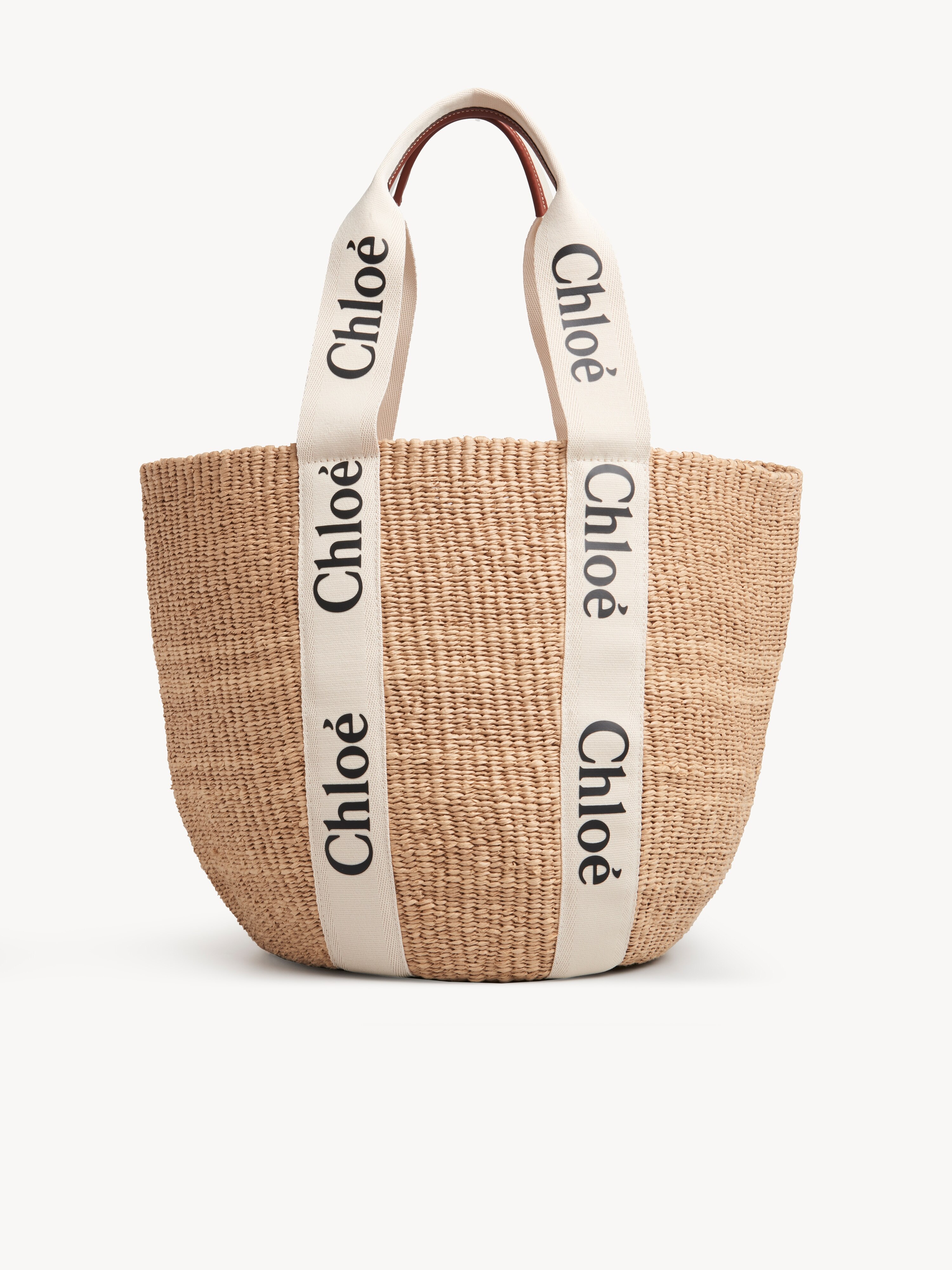 Small Woody basket in natural fibers - NaN