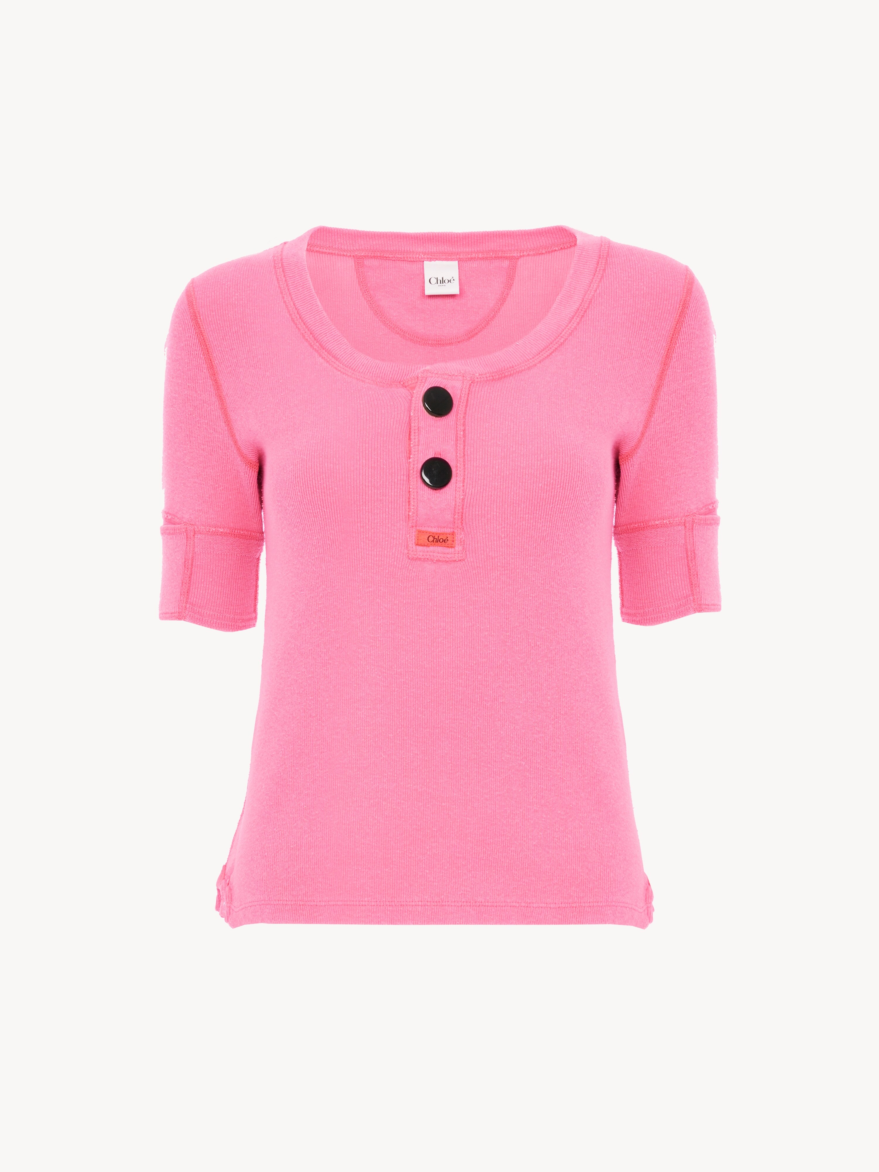 Knee-length wrap skirt in cotton poplin - NaN