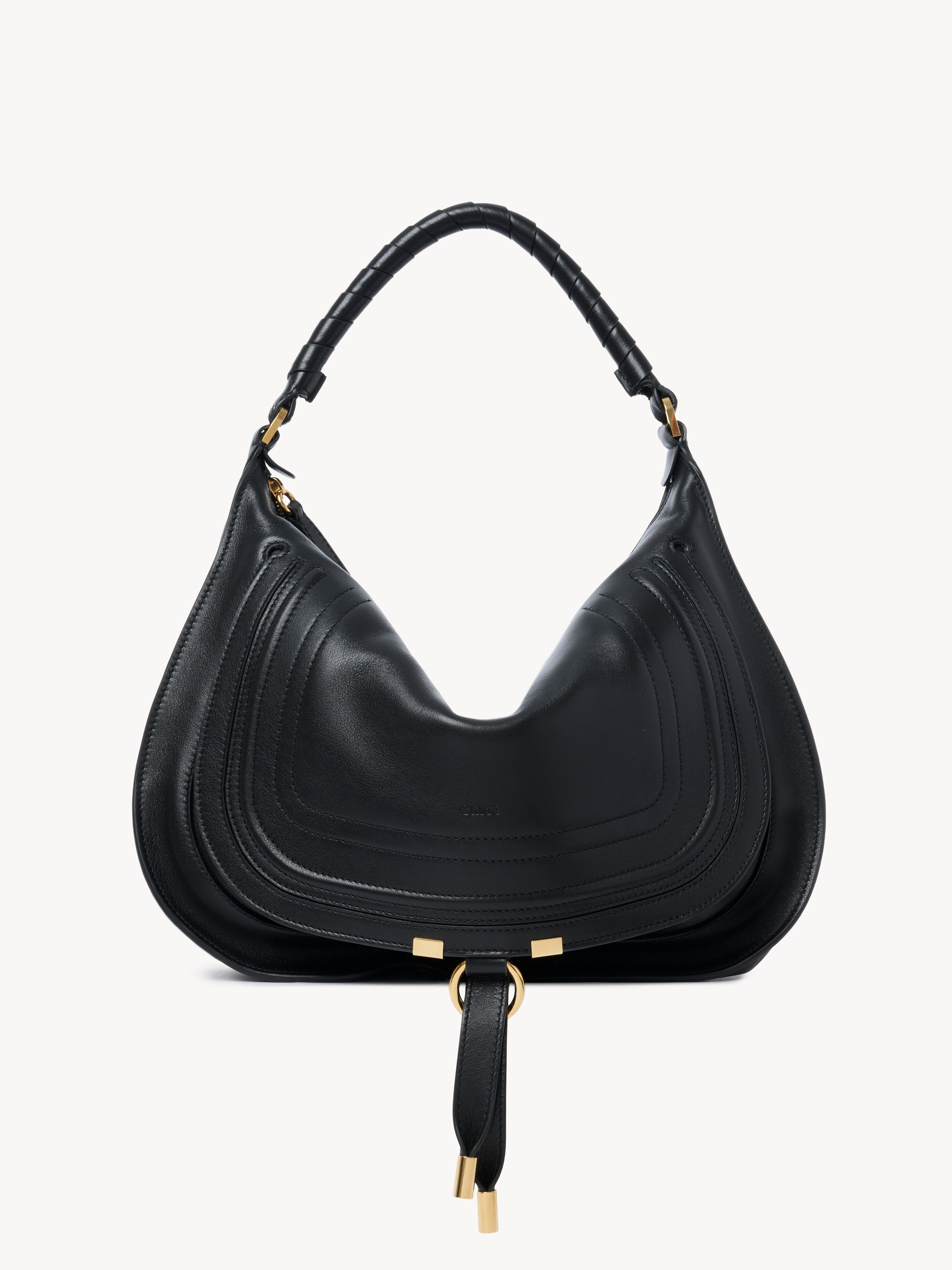 Small Marcie shoulder bag in soft leather - NaN