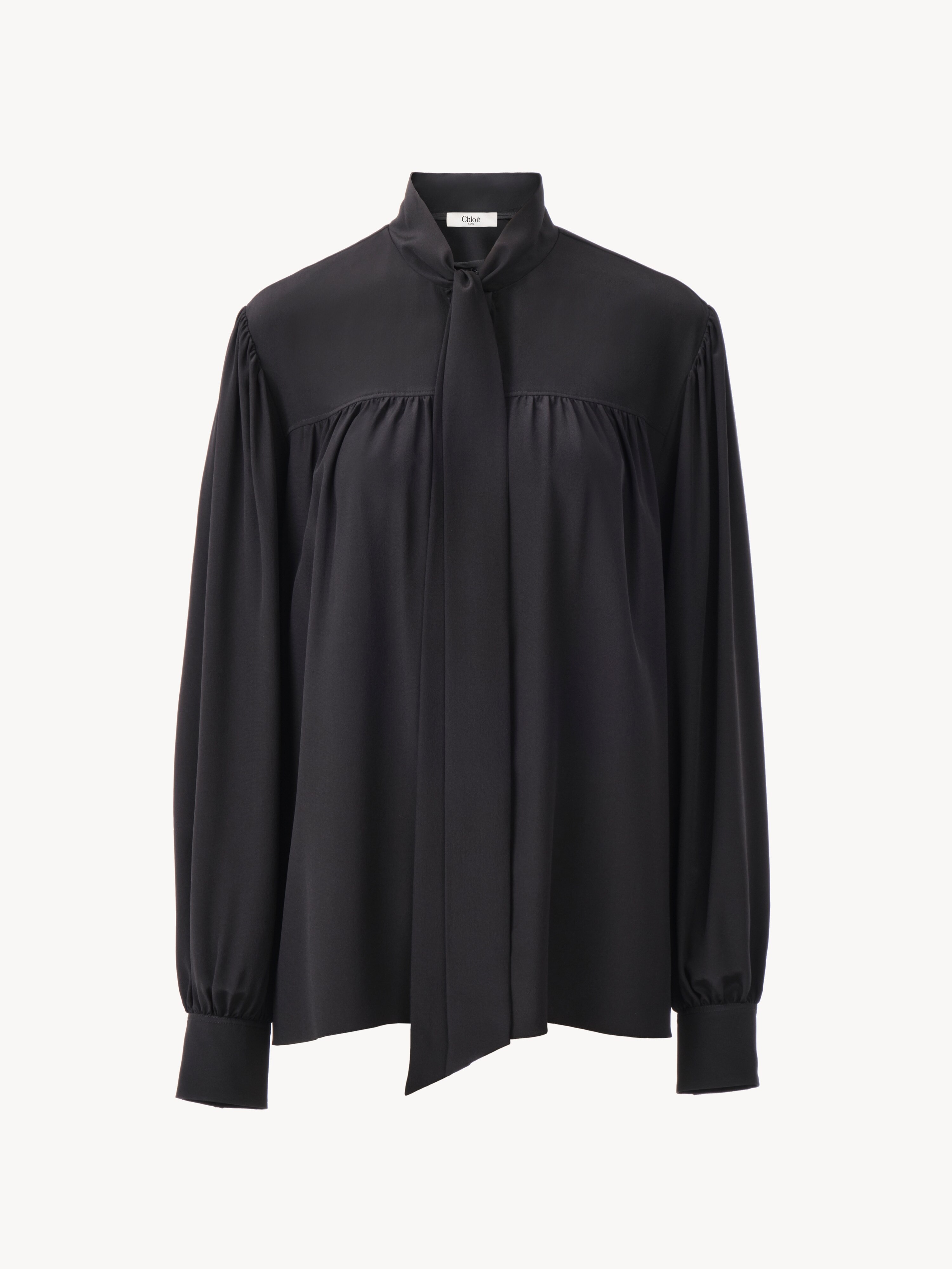 High-rise flared pants in wool check - NaN