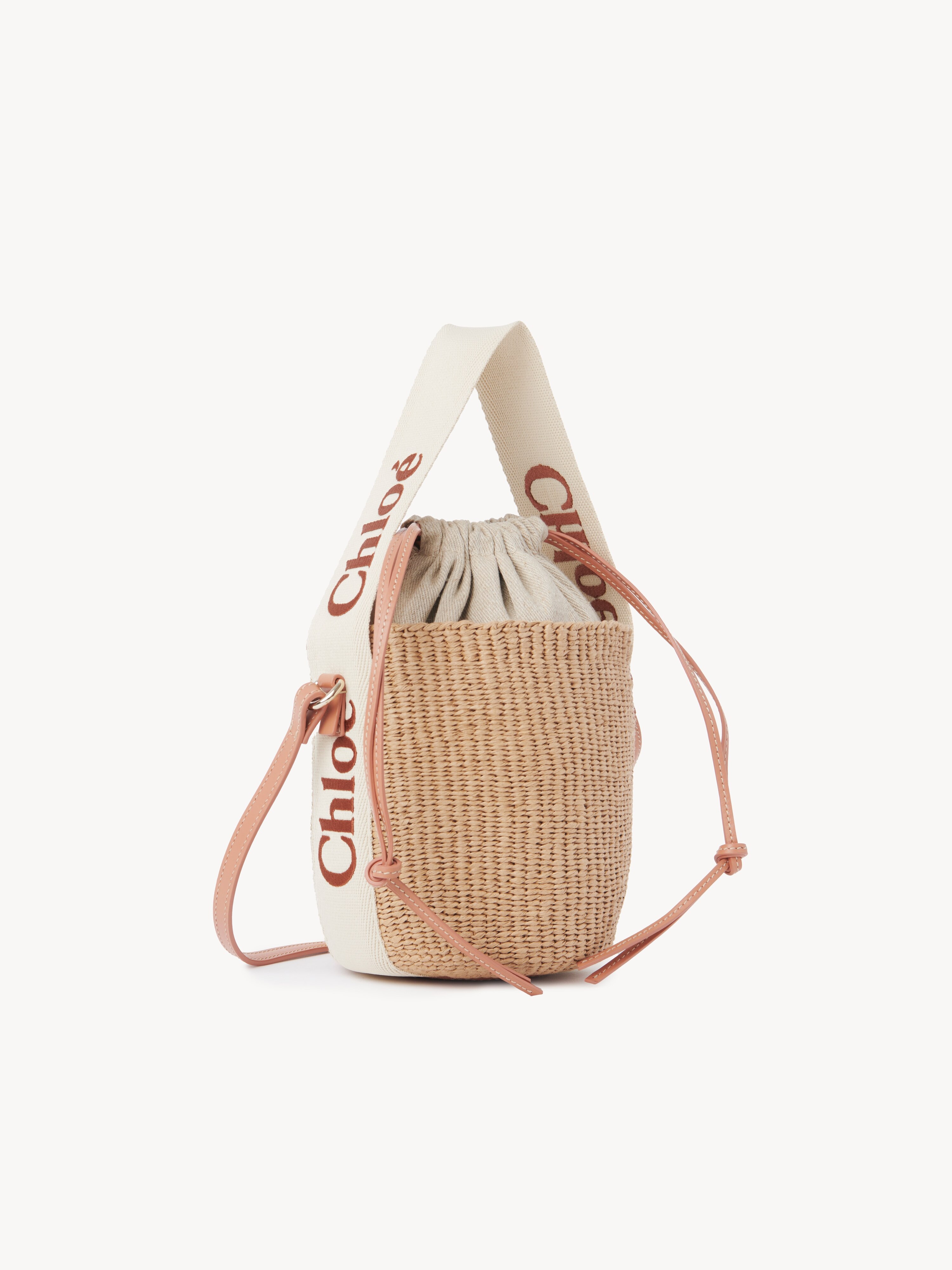 Bolso cesta grande Woody de fibras naturales - NaN